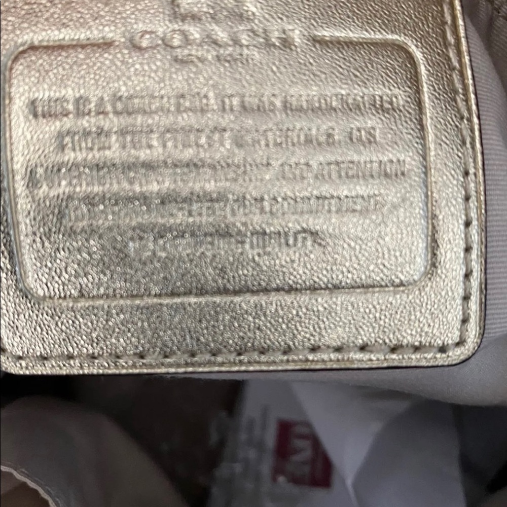 Authentic Coach Purse - Picture 3 of 5